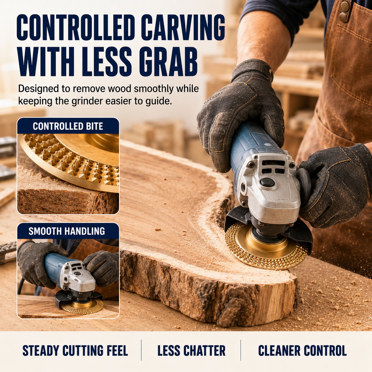 Wood Carving Disc Set