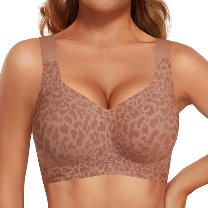 for Women Wireless Full Coverage No Underwire Everyday T-Shirt Zero Feel Seamless Invisible Padded Bralette Ultra