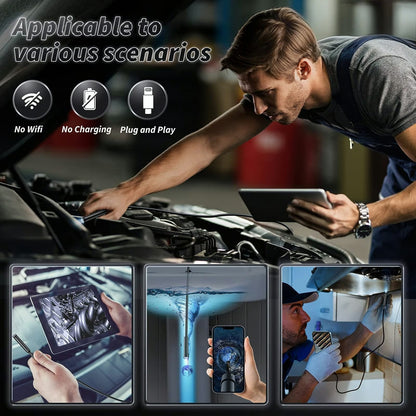 16.4ft HD Endoscope Camera for iPhone & Android