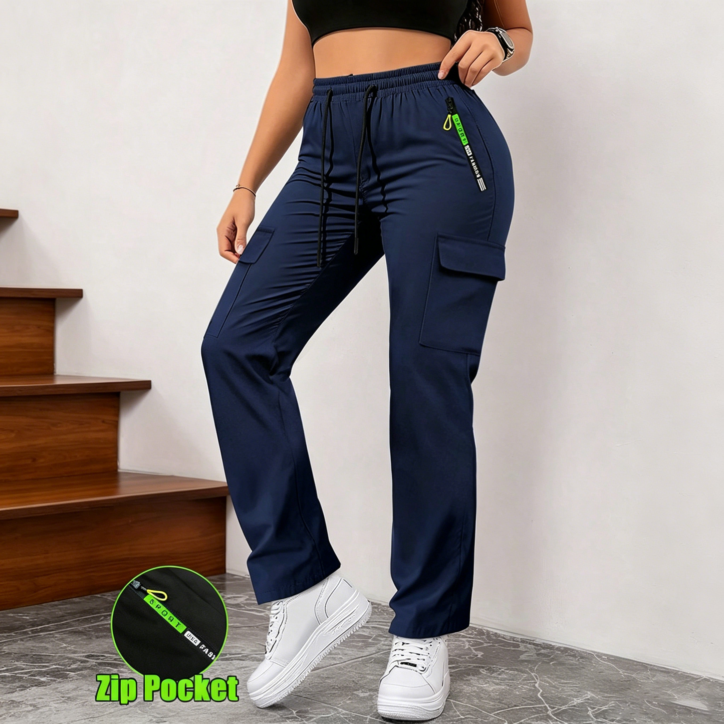 ⚡️Flash Sale｜Women’s cargo pants with multiple pockets