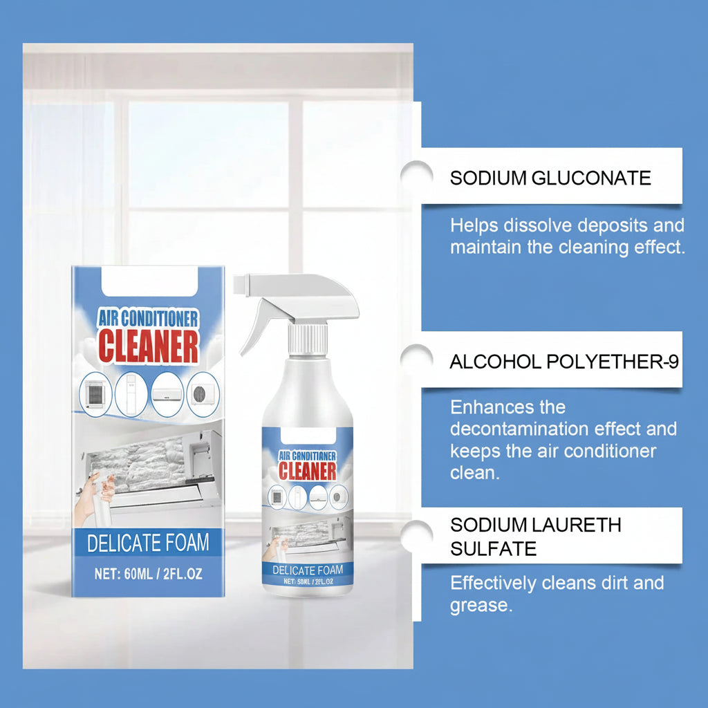 🏠 Super-Strength Air Conditioner Cleaner