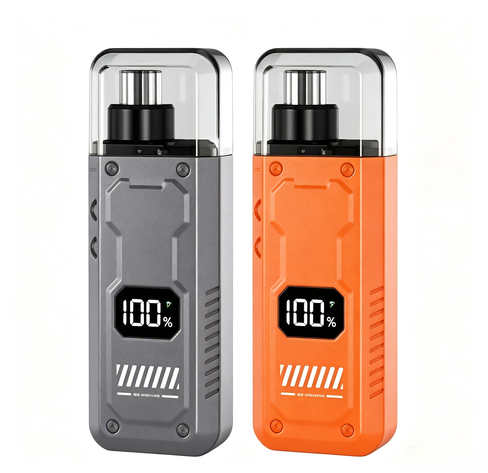 Orange + Gunmetal