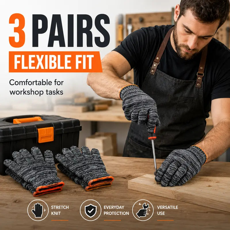 All-Terrain Hand Shield：The Ultimate Breathable Work Glove for Garden, Workshop & Home.