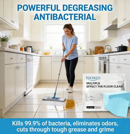 🔥100 Piece Floor Cleaning Tablets Multi-Surface Cleaner for Hardwood Laminate Tile & RV Walls Antibacterial Deodorization Maintenance