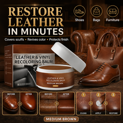 Leather Repair Paste – Restore Scratches, Scuffs & Worn Leather