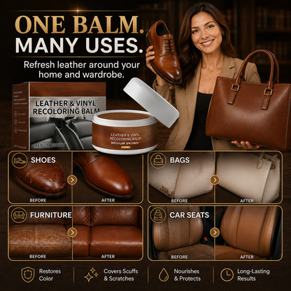Leather Repair Paste – Restore Scratches, Scuffs & Worn Leather