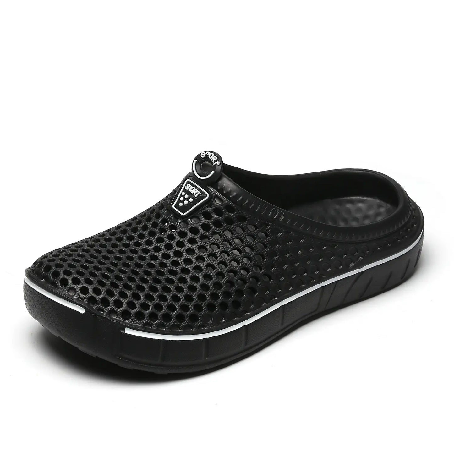 Unisex Quick-Dry Mesh Slip-On Mules