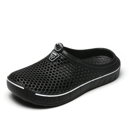 Unisex Quick-Dry Mesh Slip-On Mules