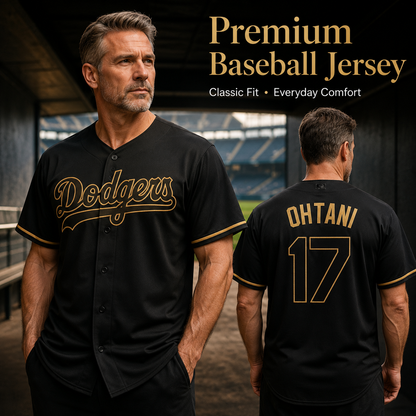 ⚾ Embroidered 17 Baseball Jersey for Men – Classic Sports Top, Perfect for Game Day or Casual Outfits
