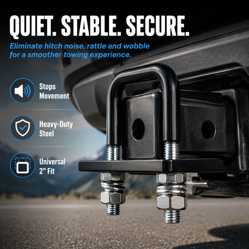 Hitch Tightener Anti-Rattle Clamp for 2-Inch Hitches