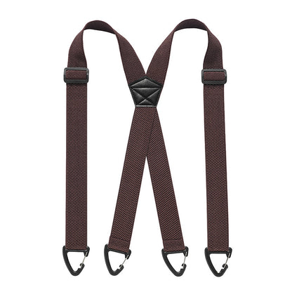 ⏰Men's X-Back Suspenders with Hook Clips