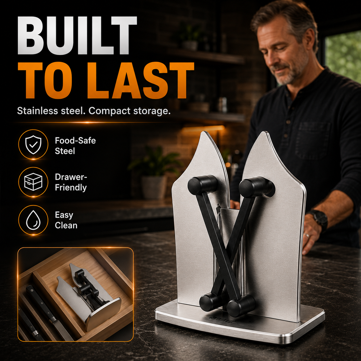 Professional Kitchen Knife Sharpener