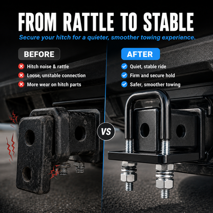 Hitch Tightener Anti-Rattle Clamp for 2-Inch Hitches
