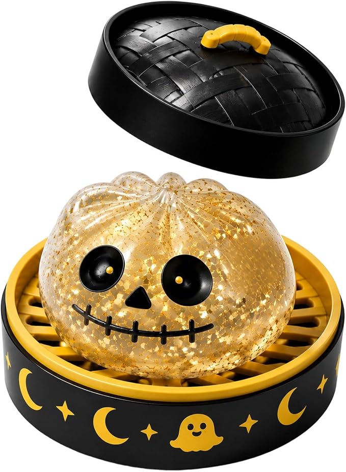 🎃 Halloween Steamed Bun Squishy Mystery Box Toy