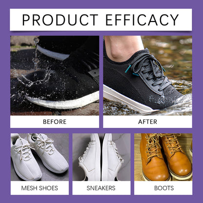 🔥 Shoe Protector Spray – Waterproof Nano Protection, Rain & Stain Guard for All Materials ✨👟