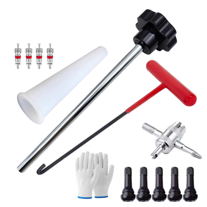 🚗 Tire Valve Repair Tool Kit | Fast Valve Stem Replacement Tool