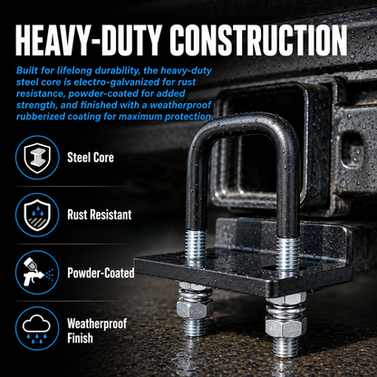 Hitch Tightener Anti-Rattle Clamp for 2-Inch Hitches