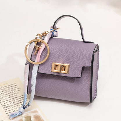 Mini Square Bag Pendant Keychain