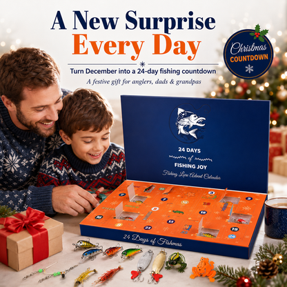 ✨Fishing Advent Calendar / 24 Days of Fishing Joy(📦Buy 2 Free Shipping)