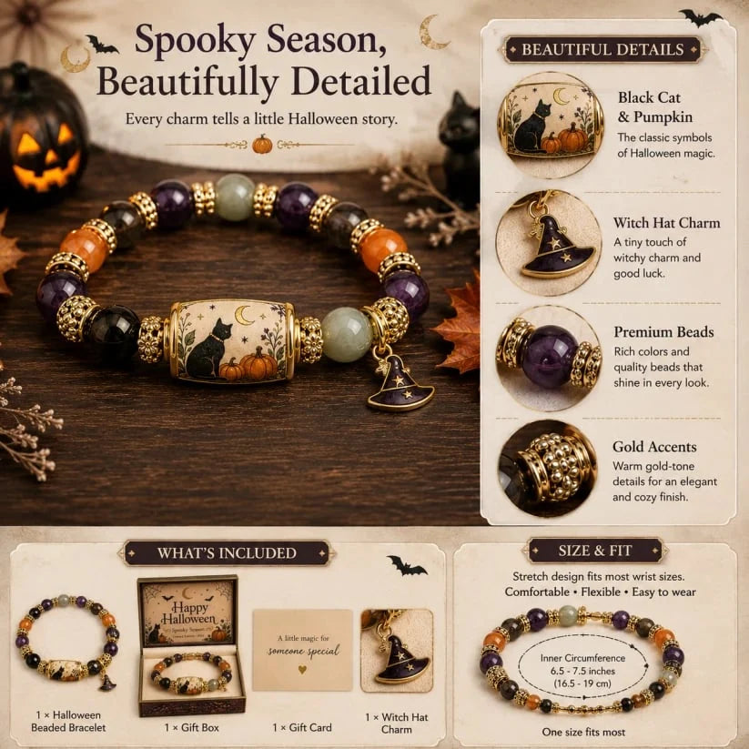 ✨ Handmade Holiday Charm Bracelet | Seasonal Jewelry Inspired by Nature & Celebrations