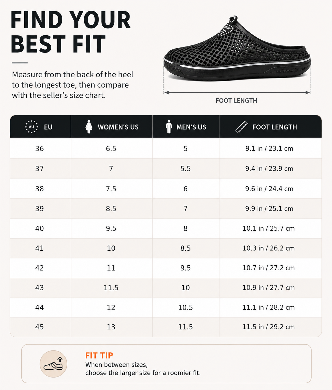 Unisex Quick-Dry Mesh Slip-On Mules