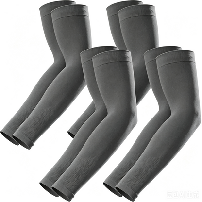 UPF 50+ Cooling Arm Sleeves | Sun Protection for Outdoor & Sports