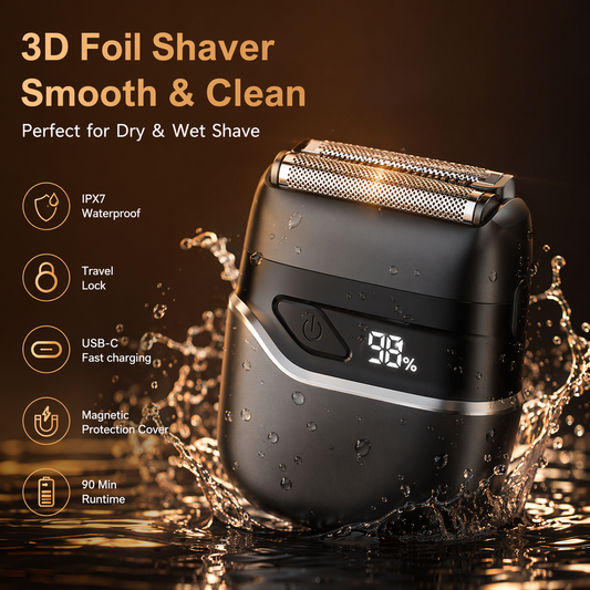⚡ Precision Titanium Foil Shaver