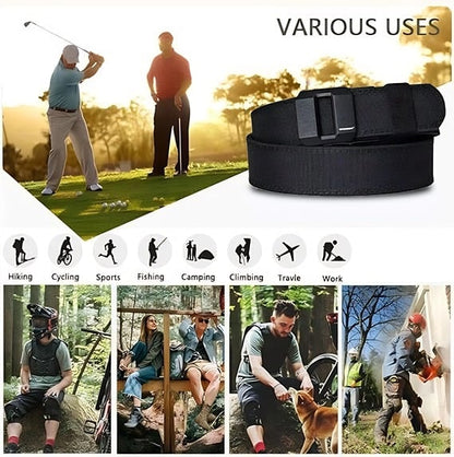 🔥LAST DAY 49% OFF - EDC Nylon Ratchet Belt