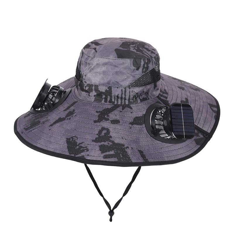 🔥HOT SALE 49% OFF - ☀️Solar-Powered Outdoor Cooling Fan Hat