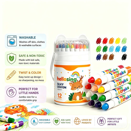 Washable Twist Crayons