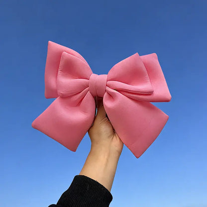 3D Fabric Car Bow – Weatherproof, Strong Adhesive, Feminine Car Decoration for Women Who Love Their Cars
