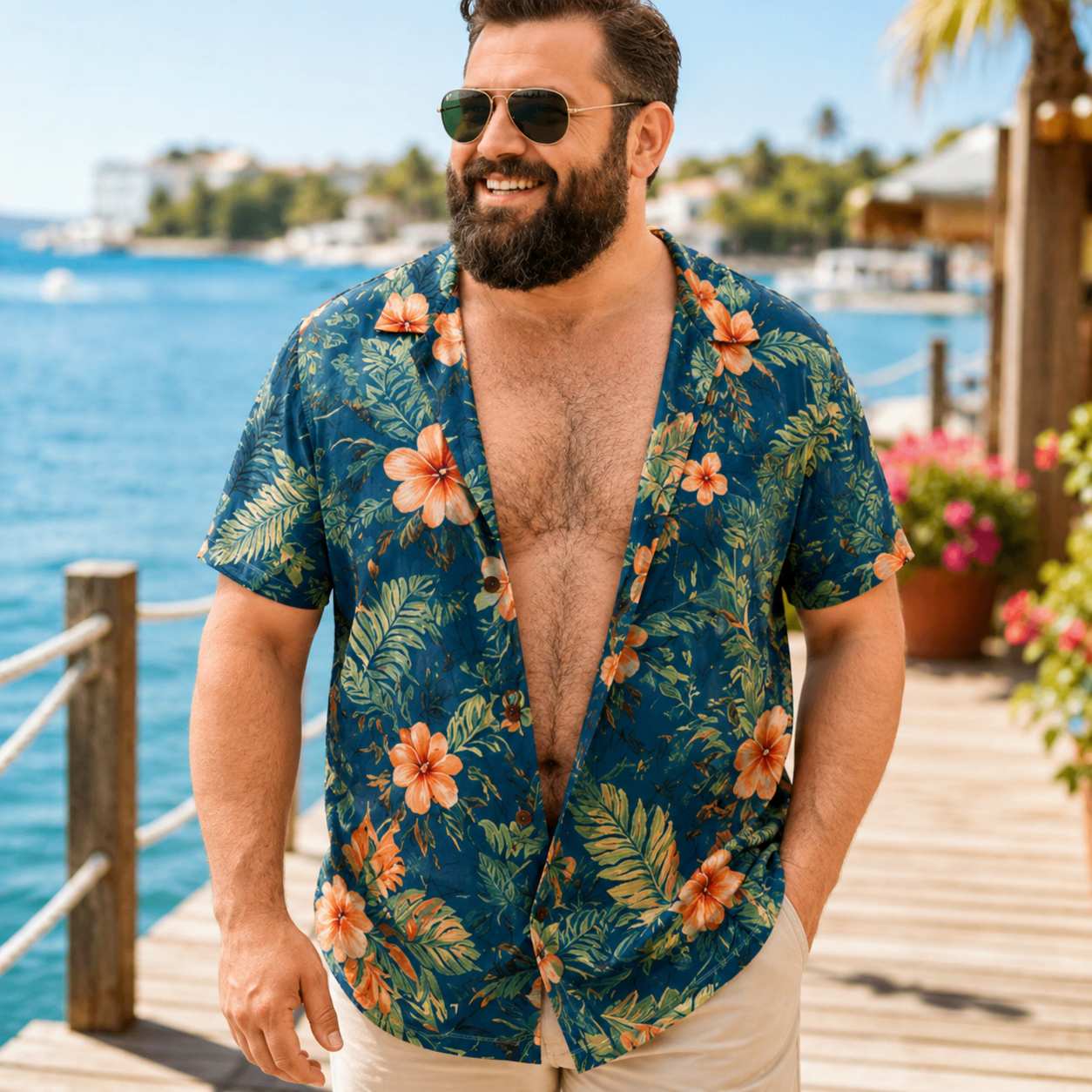 Funny Muscle T Shirt for Men,Too Hot To Handle Summer Vacation Gift