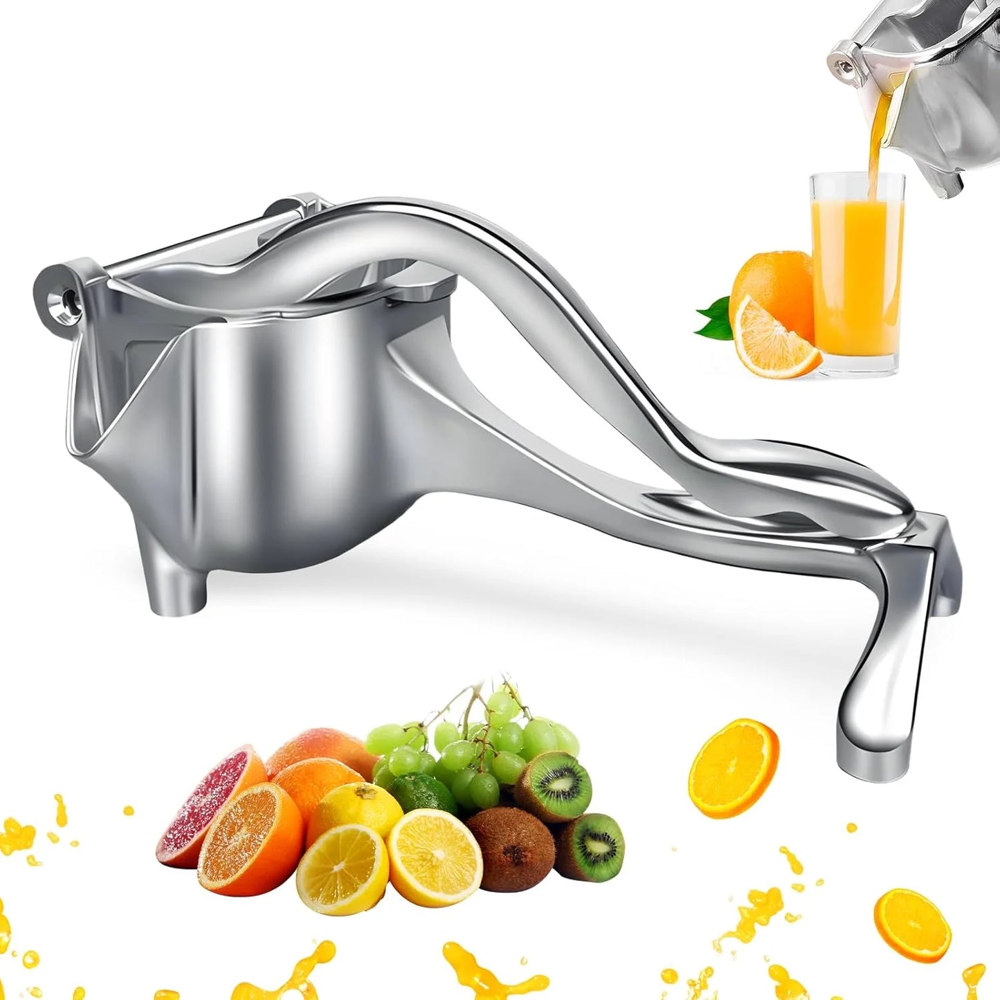 🍋 Fresh Lemon Squeezer – No Seeds, No Mess, More Juice