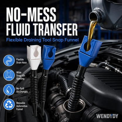 Flexible Draining Tool Snap Funnel(5 Pcs)