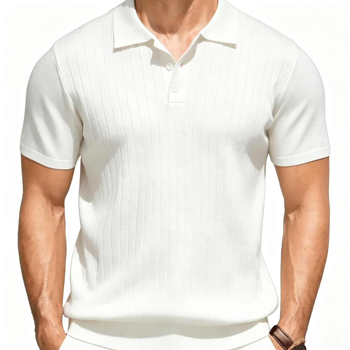 🏌️‍♂️ MEN’S KNIT POLO SHIRT – ULTIMATE LIGHTWEIGHT COMFORT