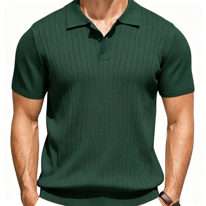 🏌️‍♂️ MEN’S KNIT POLO SHIRT – ULTIMATE LIGHTWEIGHT COMFORT
