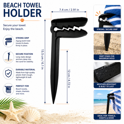 4PCS Portable Windproof Nylon Clothesline 🧺