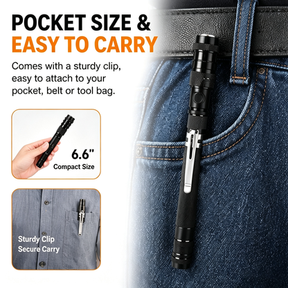 🎁🔥 Hot Sale | Telescoping Magnetic Pickup Tool with LED Flashlight
