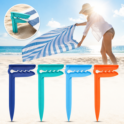 4PCS Portable Windproof Nylon Clothesline 🧺