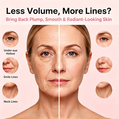 ✨ Pink Collagen Volume Stick | PDRN, Volufiline & NAD – Eyes, Neck, Lips & More