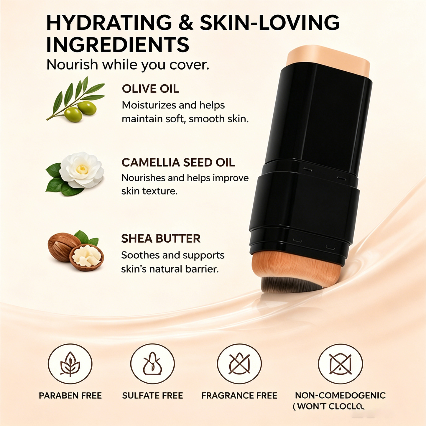 🔥Bestseller | 2-in-1 Concealer Foundation Stick