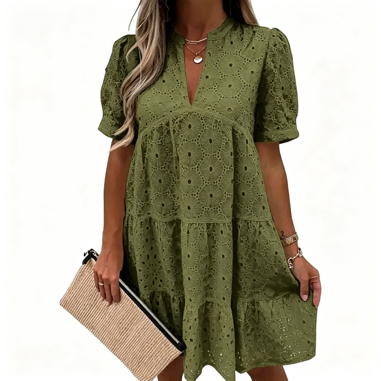 ☀️The Breezy Lace Dress That Solves "The Summer Struggle"