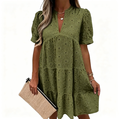 ☀️The Breezy Lace Dress That Solves "The Summer Struggle"