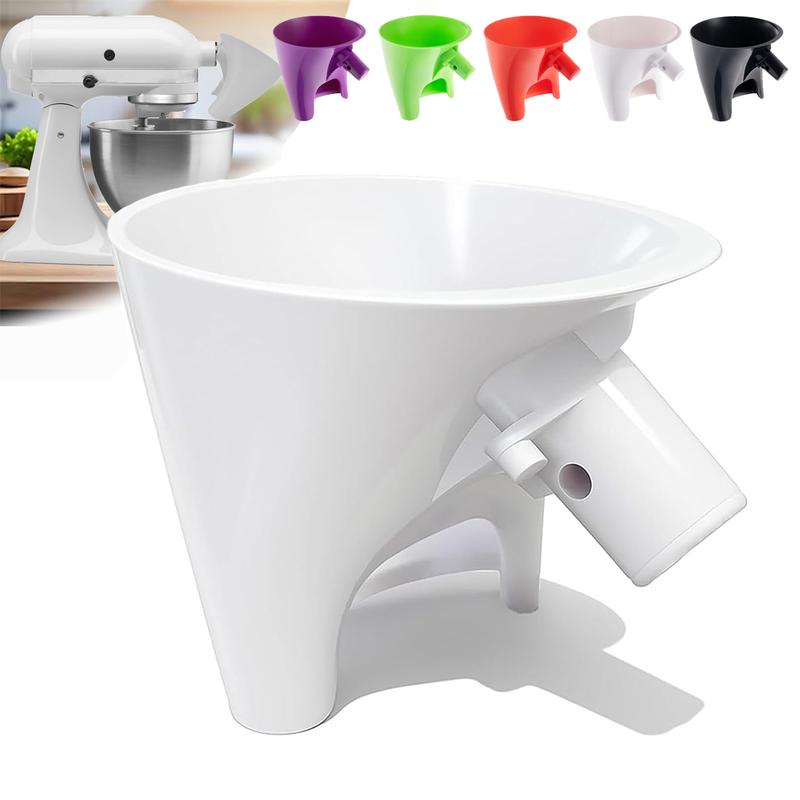 Flour Funnel for KitchenAid Mixer: No More Messy Spills! 🧁✨