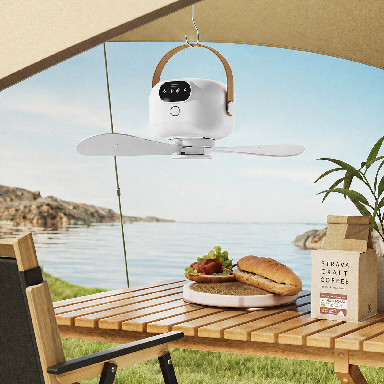 💡🌀 2-in-1 Energy-Saving Fan Light｜Cool Air + Soft Light in One
