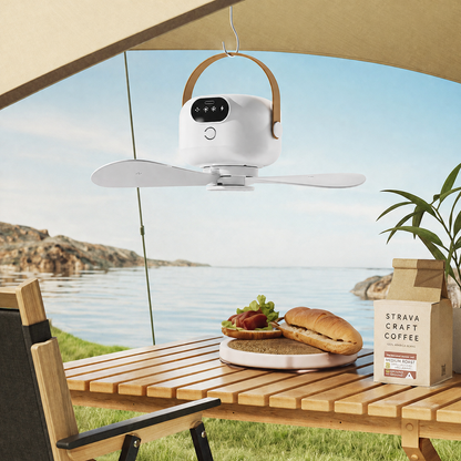 💡🌀 2-in-1 Energy-Saving Fan Light｜Cool Air + Soft Light in One