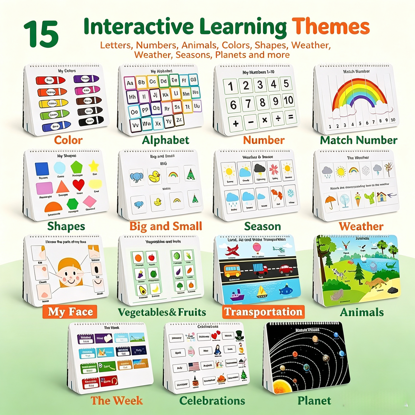 🎓 My Preschool Busy Book – Interactive Montessori Activity Book for Toddlers, Early Learning, Fine Motor Skills & Cognitive Development 📚