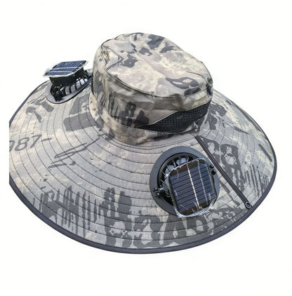 🔥HOT SALE 49% OFF - ☀️Solar-Powered Outdoor Cooling Fan Hat