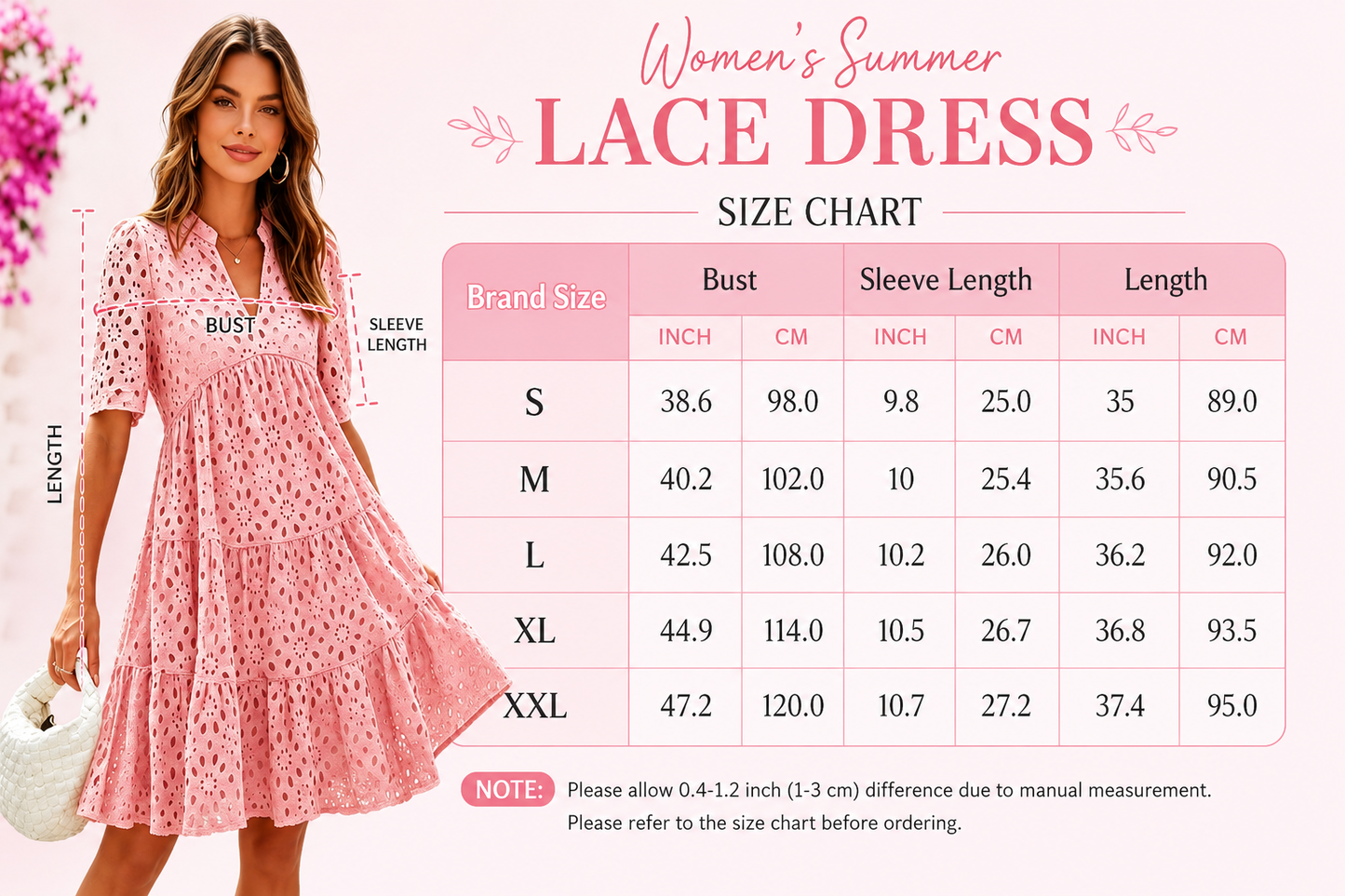 ☀️The Breezy Lace Dress That Solves "The Summer Struggle"