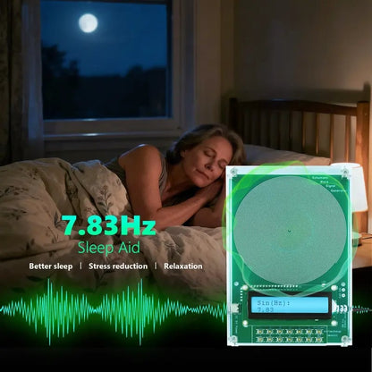 🌙 7.83Hz Frequency Generator – Calm & Focus Device ✨